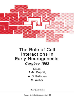 cover image of The Role of Cell Interactions in Early Neurogenesis